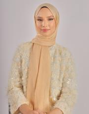 koyu krem crash şal 3