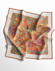 turuncu hazel eşarp 