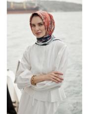 lacivert elisa eşarp