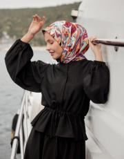 siyah alisa eşarp 5